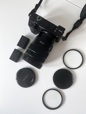 Sony A6400 + Sony E 18-105mm F/4.0 G OSS PZ lens beschikbaar voor biedingen