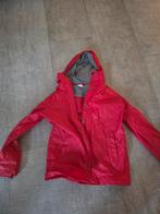 Rode regenjas Hema maat 146/152 - Gedragen, Ophalen, Jack, Maat 34 (XS) of kleiner, Gedragen