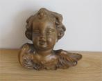 Antieke houten putti (met ophangoogje aan achterkant), Ophalen of Verzenden