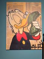 Nieuw Dagobert Duck Canvas doek, Ophalen, Zo goed als nieuw, Schilderij, Minder dan 50 cm