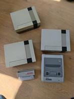 Uitgebreide collectie Super Nintendo en NES + games, 2 spelers, Ophalen, Gebruikt
