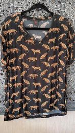 Penn&Ink shirt maat 38 tijgerprint, Maat 38/40 (M), Penn&ink, Zwart, Nieuw
