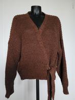 Overslagvest, bruin, "Seven Sisters" mtM/L, Kleding | Dames, Ophalen of Verzenden, Zo goed als nieuw, Bruin