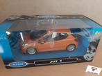 Peugeot 207 goud-metallic van Welly 1:24, Auto, Nieuw, Ophalen of Verzenden, Welly