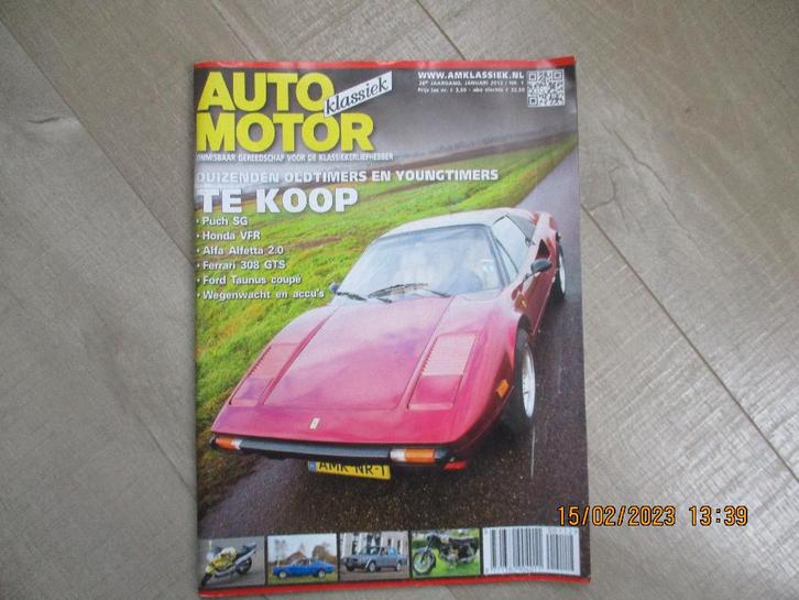 Auto Motor Klassiek 2012   Jaargang Compleet SALE !!, Boeken, Tijdschriften en Kranten, Zo goed als nieuw, Overige typen, Verzenden
