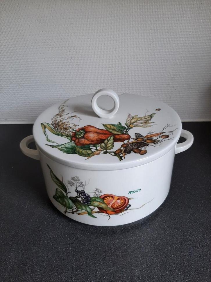 Vintage Royco Soepterrine met Deksel, Antiek en Kunst, Antiek | Schalen, Ophalen of Verzenden