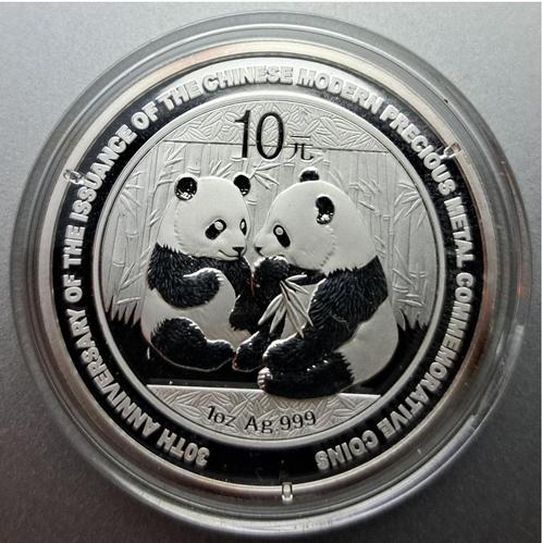 China, Panda 2009 - 1 Oz. puur zilver - special edition, Postzegels en Munten, Munten | Azië, Losse munt, Oost-Azië, Zilver, Ophalen of Verzenden
