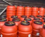 Voorraad regentonnen regenton vaten barrels 220 liter, Tuin en Terras, 150 liter of meer, Ophalen, Zo goed als nieuw, Kunststof