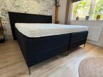 Swiss sense boxspring, Ophalen, Gebruikt, Zwart, Tweepersoons