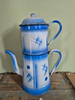 Franse emaille koffiepot, Antiek en Kunst, Antiek | Emaille, Ophalen of Verzenden