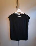 Vanilia Rib Top Zwart Maat 36, Kleding | Dames, Tops, Vanilia, Zwart, Ophalen of Verzenden, Zo goed als nieuw