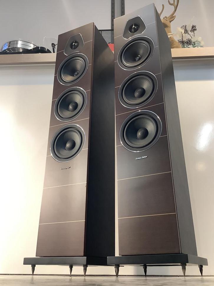 Sonus Faber Lumina III wenge, Audio, Tv en Foto, Luidsprekers, Zo goed als nieuw, Front, Rear of Stereo speakers, 120 watt of meer
