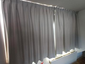 Veneta lichtgrijs volledig verduisterende gordijnen 15514  beschikbaar voor biedingen