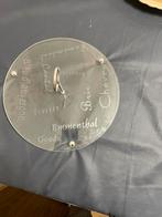 Glazen Kaasplateau met Handvat, Ophalen of Verzenden, Zo goed als nieuw