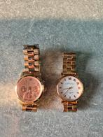 Goudkleurig Marc Jacobs en Micheal Kors horloge, Gebruikt, Fossil, Polshorloge, Ophalen of Verzenden
