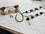 Soort indiaanse ketting en armbanden, Ophalen of Verzenden, Zo goed als nieuw, Overige materialen