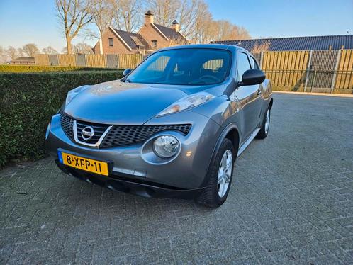 Nissan Juke 1.6 86KW Eco-pure Drive 2012 Grijs, Auto's, Nissan, Particulier, Juke, ABS, Airbags, Airconditioning, Boordcomputer