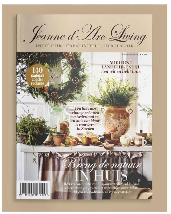 Jeanne d’Arc Living Magazine nr 7 is binnen, Boeken, Hobby en Vrije tijd, Nieuw, Overige onderwerpen, Ophalen of Verzenden