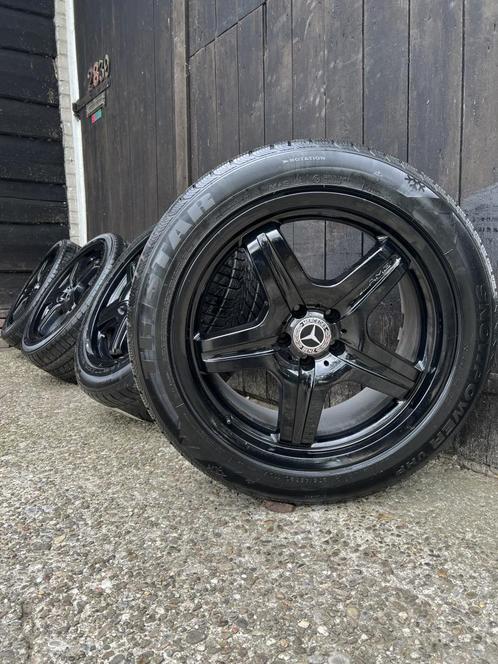 5x112 originele Mercedes ML63 amg velgen winter set 20”, Auto-onderdelen, Banden en Velgen, Banden en Velgen, Winterbanden, 20 inch