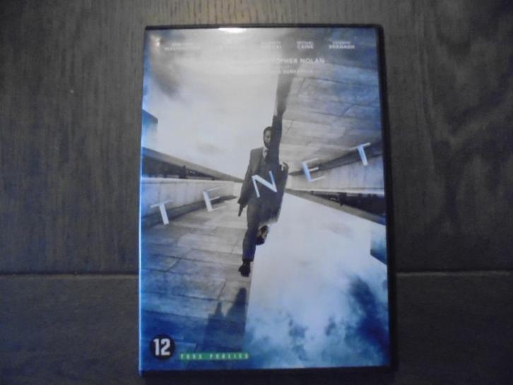 TENET, regie Christopher Nolan, Robert Patison, Cd's en Dvd's, Dvd's | Actie, Zo goed als nieuw, Actiethriller, Vanaf 12 jaar