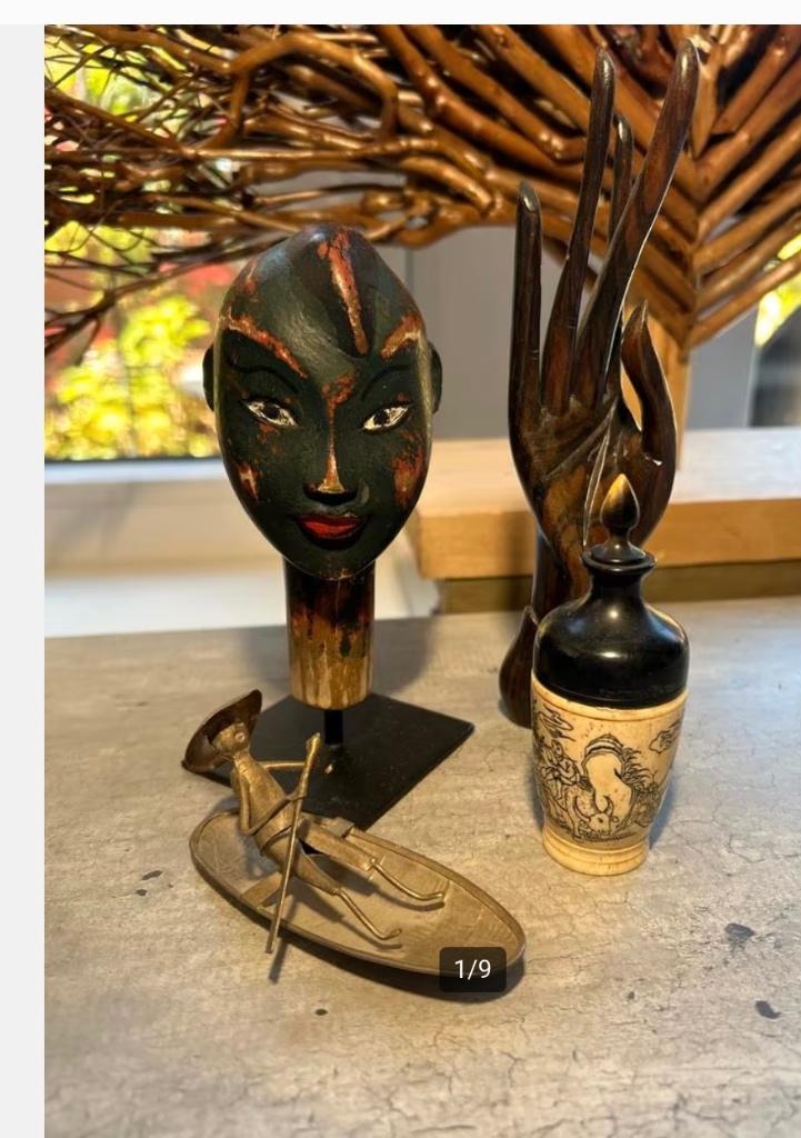 Indonesië Diverse Decoratieve Objecten Collectie, Ophalen of Verzenden