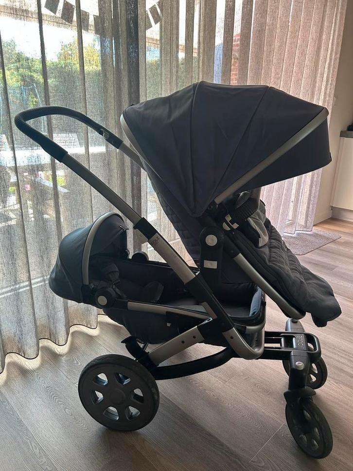 Joolz Geo2 duo-wagen: perfect voor tweeling of peuter + baby, Kinderen en Baby's, Kinderwagens en Combinaties, Gebruikt, Combiwagen