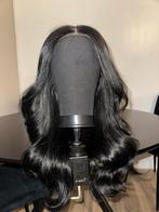 Wavy raw Vietnamese pruik haarwerk extensions closure, Ophalen of Verzenden, Nieuw, Pruik of Haarverlenging