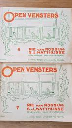 RIE VAN ROSSUM. OPEN VENSTERS.  DEEL 4 EN 7., Boeken, Gelezen, Rie van Rossum, Ophalen of Verzenden, Plaatjesalbum