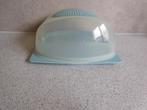 Tupperware Cheesmart Kaasdoos 20x20 cm. Blauw, Huis en Inrichting, Ophalen of Verzenden, Zo goed als nieuw, Blauw, Overige typen