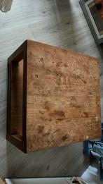 Teak salontafel, Huis en Inrichting, Ophalen, Gebruikt, 100 tot 150 cm, Minder dan 50 cm