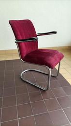 vintage Gispen De Wit easychair 1018 buisframe fauteuil, Huis en Inrichting, Ophalen, Minder dan 50 cm, Gebruikt, Bauhaus