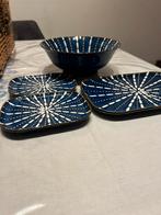 Spaanse keramieke tapasschaaltjes van Ceramicas Badas, Huis en Inrichting, Keuken | Servies, Gebruikt, Keramiek, Ophalen of Verzenden