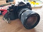 Canon A1 camera incl Tokina AT-X 28-85mm, Audio, Tv en Foto, Fotocamera's Analoog, Ophalen of Verzenden, Gebruikt, Spiegelreflex