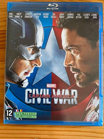 Captain America Civil War blu-ray beschikbaar voor biedingen