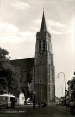 Oud Gastel Merkt met frites-verkoopwagen, Verzamelen, Ophalen of Verzenden, 1940 tot 1960, Ongelopen, Zuid-Holland