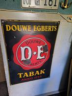 Oud Bol emaille bord Douwe egberts Tabak, Ophalen of Verzenden, Gebruikt, Reclamebord