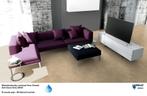 Waterbestendig Tegel Laminaat Soft Cloud Grey €9,95p/m2, Crème, 75 m² of meer, Nieuw, Ophalen of Verzenden