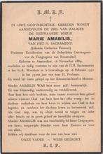 zr. JohannaC. Frommé 1889 Amsterdam + 1951 Den Haag, 61 jr, Verzamelen, Bidprentjes en Rouwkaarten, Verzenden