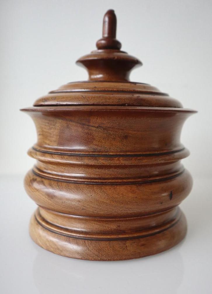 Antieke tabakspot/opbergpot, 19e eeuw, Antiek en Kunst, Antiek | Woonaccessoires, Ophalen of Verzenden