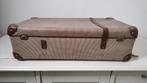 K570 VINTAGE jaren 50 koffer van geperst karton, Sieraden, Tassen en Uiterlijk, Koffers, Overige materialen, Gebruikt, 50 tot 60 cm