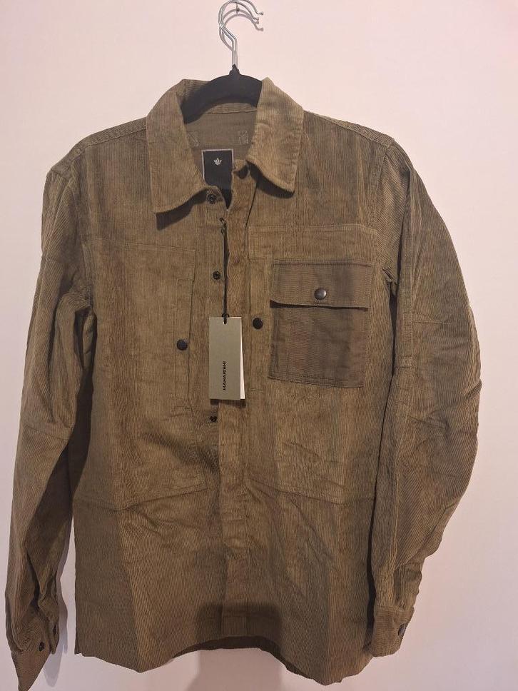 Maharishi Hemp Cord Overshirt, Kleding | Heren, Overhemden, Nieuw, Halswijdte 38 (S) of kleiner, Groen, Ophalen of Verzenden
