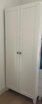 Cabinet/ Wardrobe/ white/ 190 x 80 x 53 cm, Huis en Inrichting, Kasten | Kledingkasten, Ophalen, 50 tot 100 cm, Zo goed als nieuw