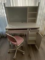 Bureau en gratis bureaustoel, Huis en Inrichting, Bureaus, Ophalen of Verzenden, Gebruikt, Bureau