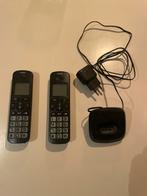 2 Draadloze Telefoons - Fysic, Telecommunicatie, Vaste telefoons | Handsets en Draadloos, Ophalen of Verzenden, Gebruikt, 2 handsets