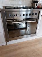 Indesit Gasfornuis met Elektrische Oven - 5 Pitten, Ophalen, Gebruikt, Oven, 60 cm of meer