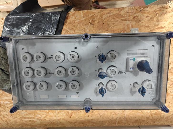 3 Fase Groepenkast Stofdicht, Doe-het-zelf en Verbouw, Elektra en Kabels, Ophalen of Verzenden