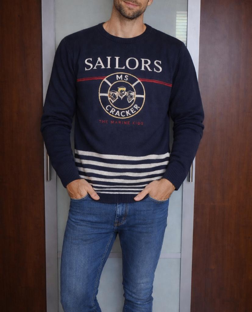 Trui CC Company XL, Blauw, Maat 56/58 (XL), CC Company, Ophalen of Verzenden