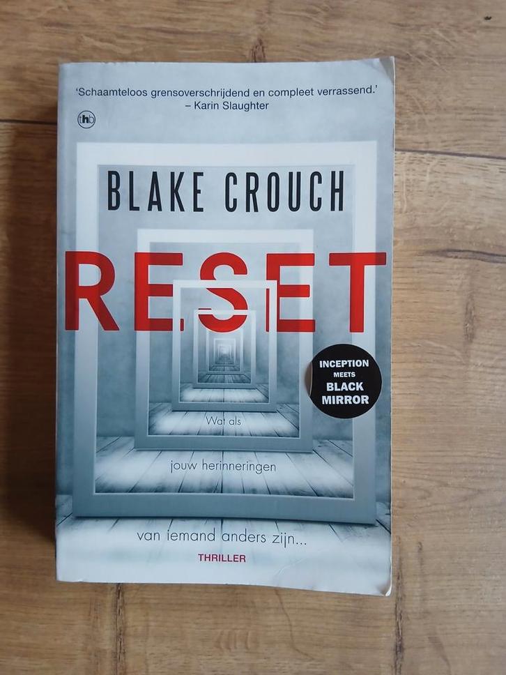 Blake Crouch - Reset, Boeken, Thrillers, Gelezen, Ophalen of Verzenden