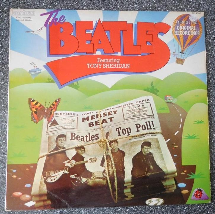 LP The Beatles & Tony Sheridan (UK 1976) (vanaf € 6,00), Cd's en Dvd's, Vinyl | Pop, Zo goed als nieuw, 1960 tot 1980, 12 inch