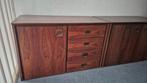 Pastoe vintage eetkamertafel en wandsysteem van Palissander, Huis en Inrichting, Kasten | Wandmeubels, Ophalen, Gebruikt, Met klep(pen)
